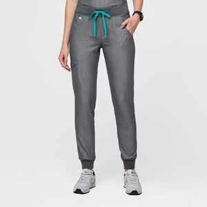 FIGS Women’s Zamora Jogger Scrub Work Technical Pants Size Small Graphite Gray